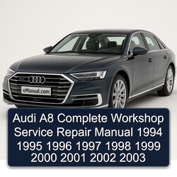 1994-2003 Audi A8 Service Repair Workshop Manual PDF