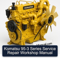 Komatsu 95 3 Series Service Repair Workshop Manual PDF
