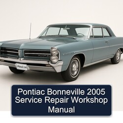 2005 Pontiac Bonneville Service Repair Workshop Manual PDF