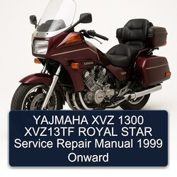 1999 Yamaha XVZ Models Yajmaha 1300 XVZ13TF Royal Star Onward Service Repair Workshop Manual PDF