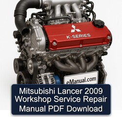 2009 Mitsubishi Lancer Service Repair Workshop Manual PDF