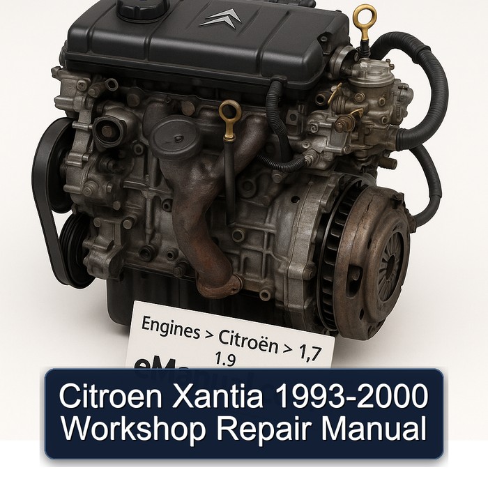 1993-2000 Citroen 1.7 1.9 Xantia Service Repair Workshop Manual PDF