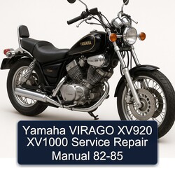 1982-1985 Yamaha Virago XV920 XV1000 Service Repair Workshop Manual PDF