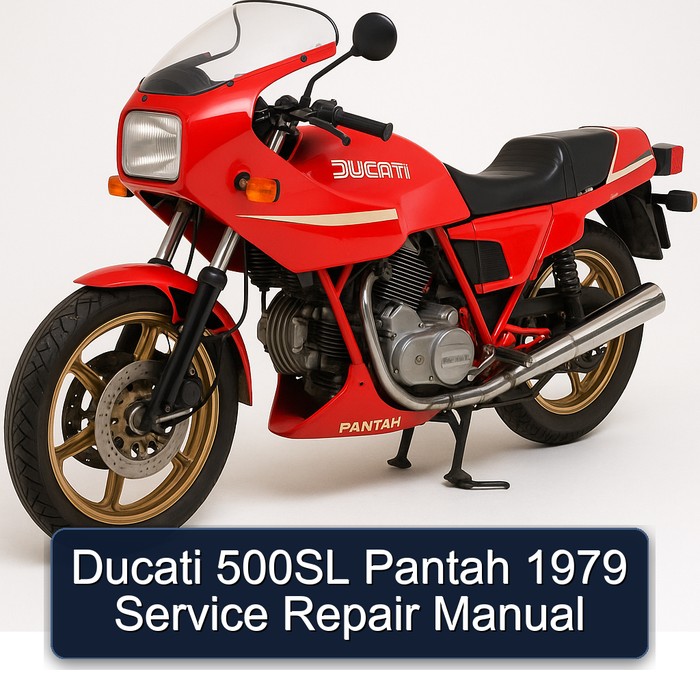 1979 Ducati Pantah 500SL Service Repair Workshop Manual PDF