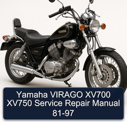 1981-1997 Yamaha Virago XV700 XV750 81 97 Service Repair Workshop Manual PDF