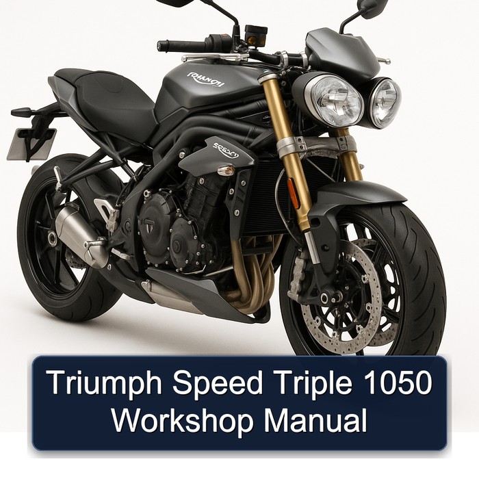 Triumph Speed Triple 1050 Service Repair Workshop Manual PDF