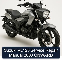 2000 Suzuki Intruder VL125 Onward Service Repair Workshop Manual PDF