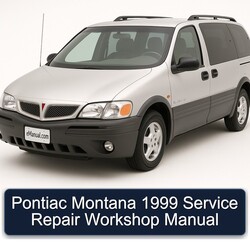 1999 Pontiac Montana Service Repair Workshop Manual PDF