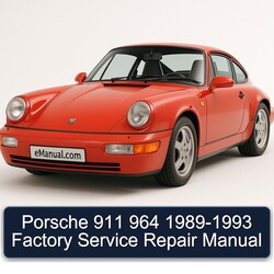 1989-1993 Porsche 911 Service Repair Workshop Manual PDF