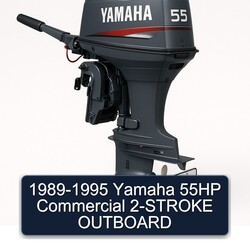 1989-1995 Yamaha 55hp Commercial 2-stroke Outboard