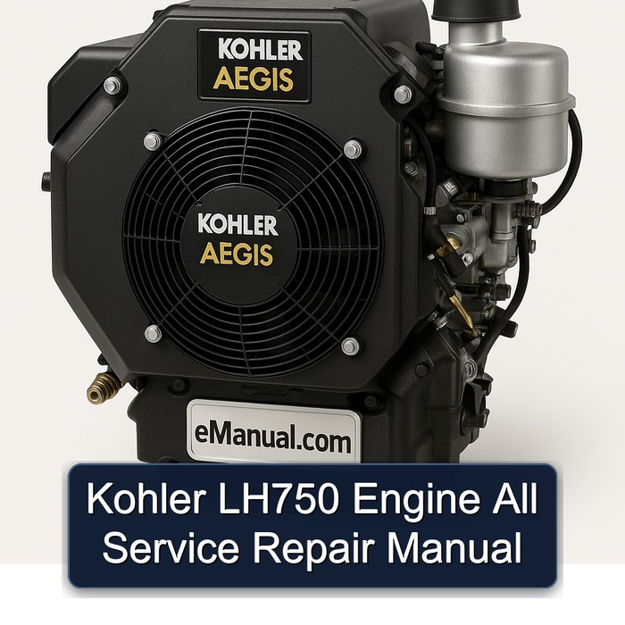 Kohler Aegis Series LH750 Engine All Service Repair Workshop Manual PDF