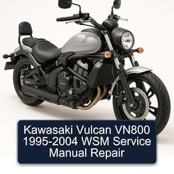 1995-2004 Kawasaki Vulcan VN800 - WSM Service Repair Workshop Manual PDF