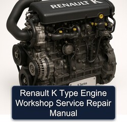 Renault K Series Type Engine Service Repair Workshop Manual PDF
