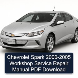 2000-2005 Chevrolet Spark Service Repair Workshop Manual PDF