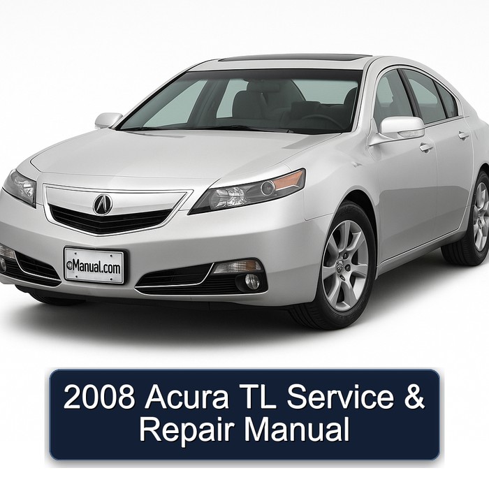 2008 Acura TL Service Repair Workshop Manual PDF