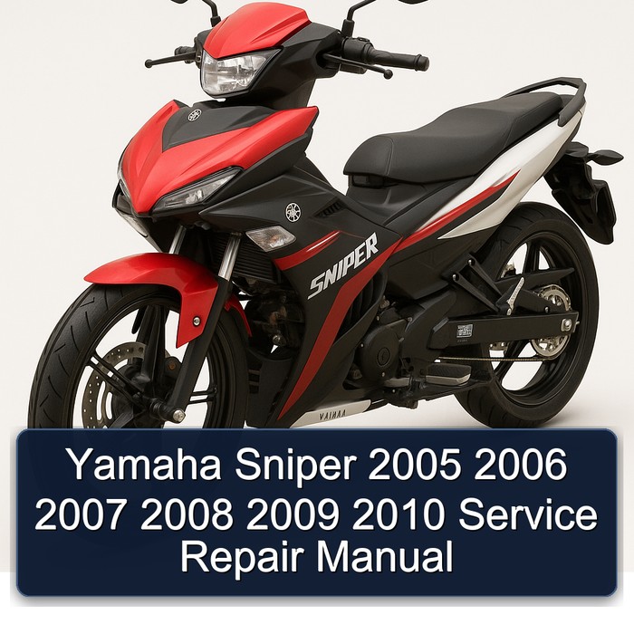 2005-2010 Yamaha Sniper Service Repair Workshop Manual PDF