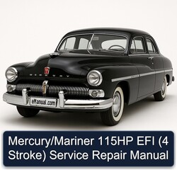 Mercury/mariner 115HP EFI (4 Stroke) Service Repair Workshop Manual PDF