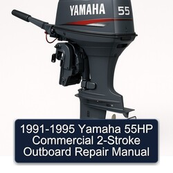 1991-1995 Yamaha 55HP Commercial 2-stroke Outboard Service Repair Workshop Manual PDF