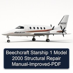 2000 Beechcraft Starship 1 Model Structural -improved Service Repair Workshop Manual PDF
