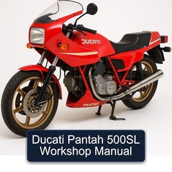 Ducati Pantah 500SL Service Repair Workshop Manual PDF
