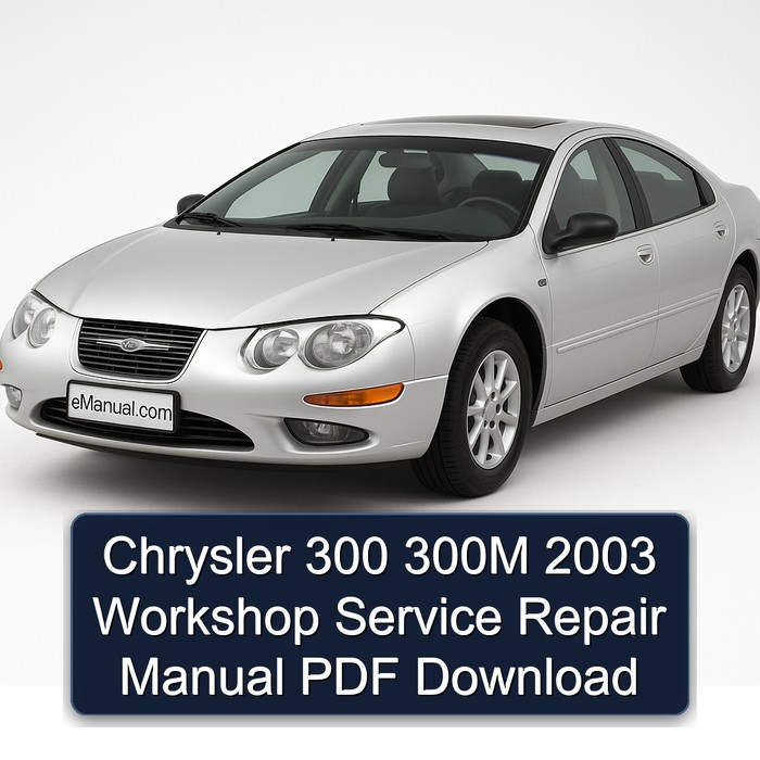2003 Chrysler 300M 300 Service Repair Workshop Manual PDF