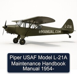 1954 Piper Usaf Model L-21A Service Repair Workshop Manual PDF