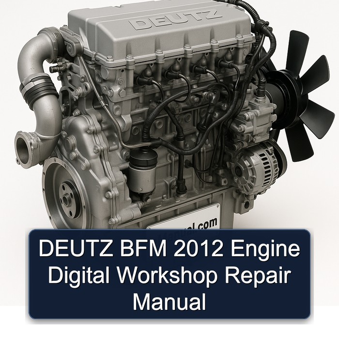 2012 Deutz BFM Engine Digital Service Repair Workshop Manual PDF