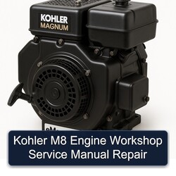 Kohler Magnum Models M8 Engine Service Repair Workshop Manual PDF