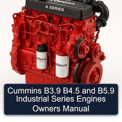 Cummins A Series B3.9 B4.5 B5.9 Industrial Engines Owners Owner's Manual PDF