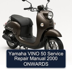 2000 Yamaha Vino 50 Onwards Service Repair Workshop Manual PDF