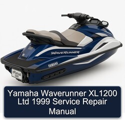 1999 Yamaha Waverunner XL1200 Ltd Service Repair Workshop Manual PDF