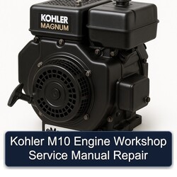 Kohler Magnum Models M10 Engine Service Repair Workshop Manual PDF