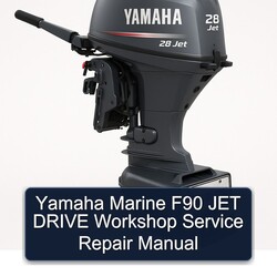 Yamaha Marine F90 JET Drive Service Repair Workshop Manual PDF