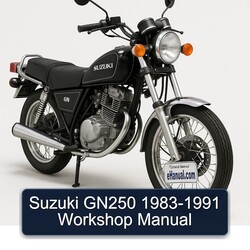 1983-1991 Suzuki GN Series GN250 Service Repair Workshop Manual PDF