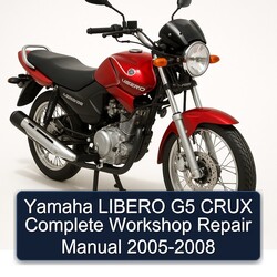 2005-2008 Yamaha Libero G5 Crux Service Repair Workshop Manual PDF