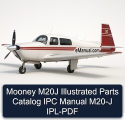 Mooney M20J Illustrated IPC M20-J IPL Parts Catalog PDF