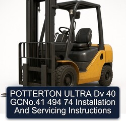 Potterton Ultra Dv 40 Gcno.41 494 74 Installation Servicing Service Repair Workshop Manual PDF