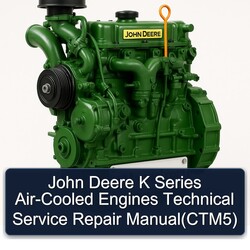 John Deere K Series Air-cooled Engines (CTM5) Service Repair Workshop Manual PDF