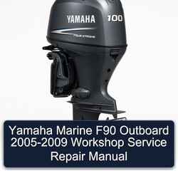 2005-2009 Yamaha Marine F90 Outboard Service Repair Workshop Manual PDF