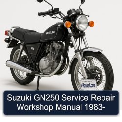 1983 Suzuki GN Series GN250 Service Repair Workshop Manual PDF