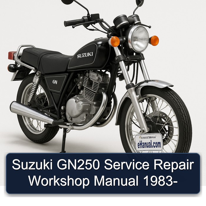 1983 Suzuki GN Series GN250 Service Repair Workshop Manual PDF