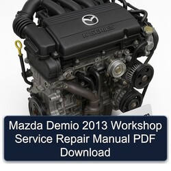 2013 Mazda K Series Demio Service Repair Workshop Manual PDF