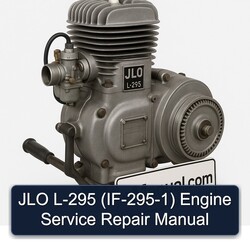 JLO L 295 L-295 (IF-295-1) Engine Service Repair Workshop Manual PDF