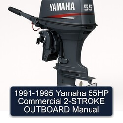 1991-1995 Yamaha 55HP Commercial 2-stroke Outboard Service Repair Workshop Manual PDF