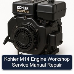 Kohler Magnum Models M14 Engine Service Repair Workshop Manual PDF