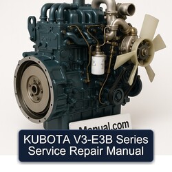 Kubota V3-E3B Series Service Repair Workshop Manual PDF
