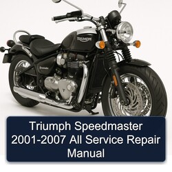2001-2007 Triumph Speedmaster All Service Repair Workshop Manual PDF