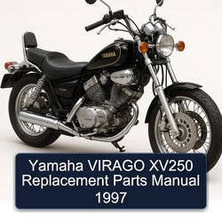 1997 Yamaha Virago XV250 Replacement Parts Catalog PDF