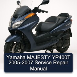 2005-2007 Yamaha Majesty YP400T Service Repair Workshop Manual PDF