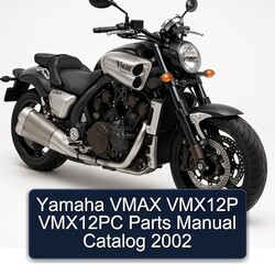 2002 Yamaha Vmax VMX12P VMX12PC Parts Catalog PDF